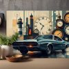 57-173.jpg Muscle-Car Kunstbild - Bild auf Leinwand