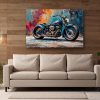 57-546.jpg Costum-Motorrad - Bild auf Leinwand