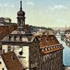 Bamberg-1900-1k1 Bamberg um 1900, auf Leinwand, wie Ölgemälde, Digital Art