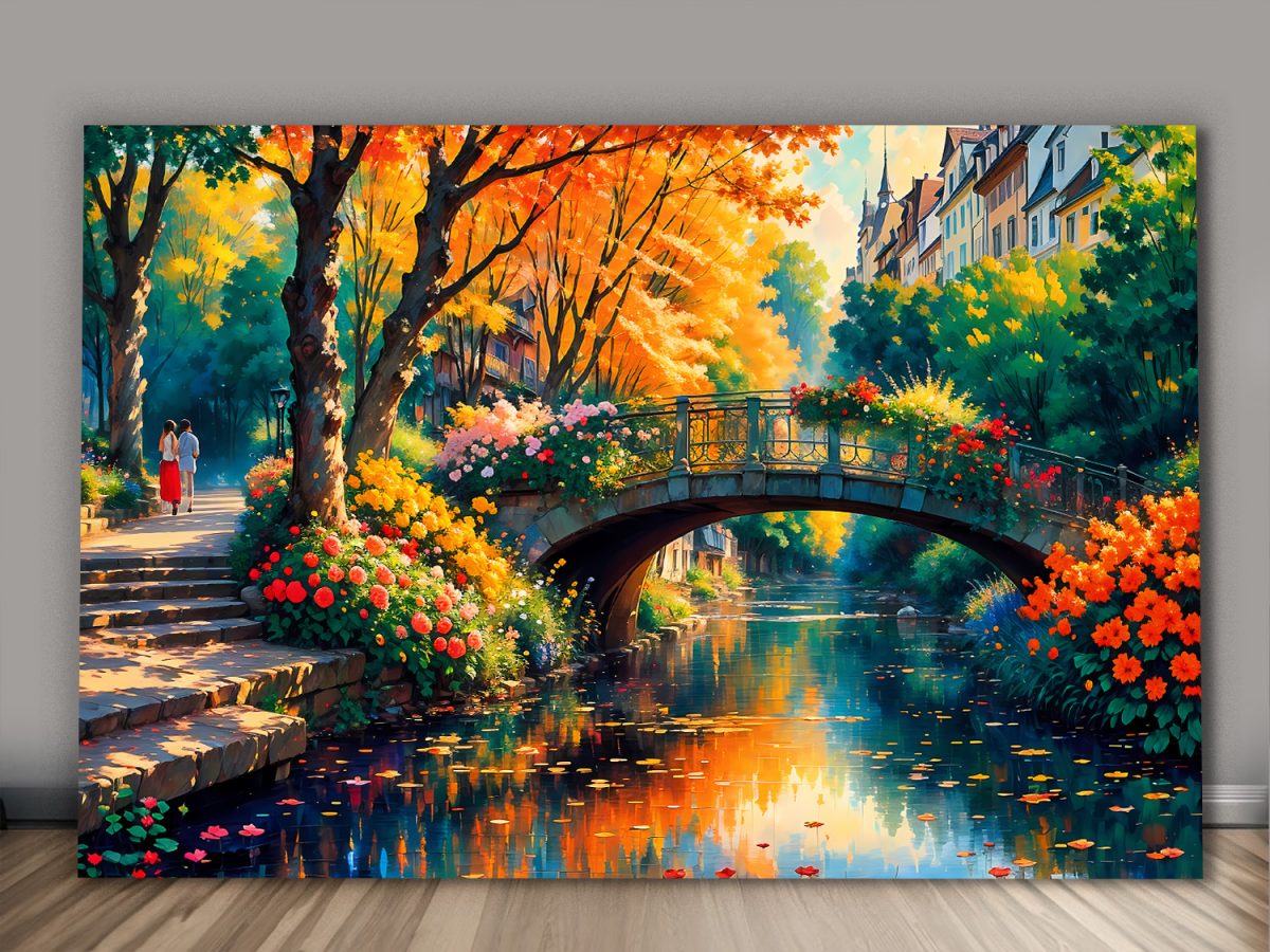 Bruecke_zum_Park1-1 Abschied vom Sommer – Herbstlandschaft