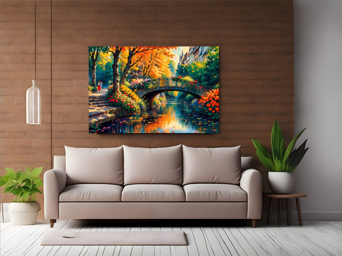 Bruecke_zum_Park1-4 Abschied vom Sommer – Herbstlandschaft