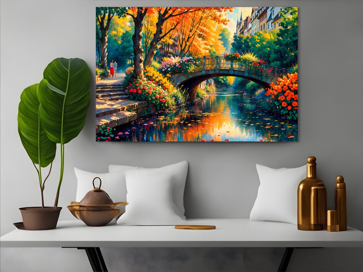 Bruecke_zum_Park1-5 Abschied vom Sommer – Herbstlandschaft