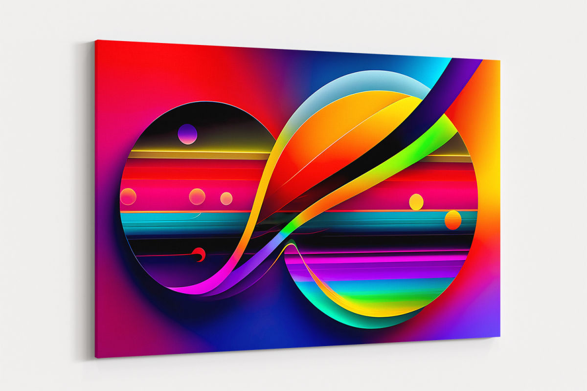 Expr4-1 Expressionismus Komposition, Stahlende Farben, wie Gemälde,