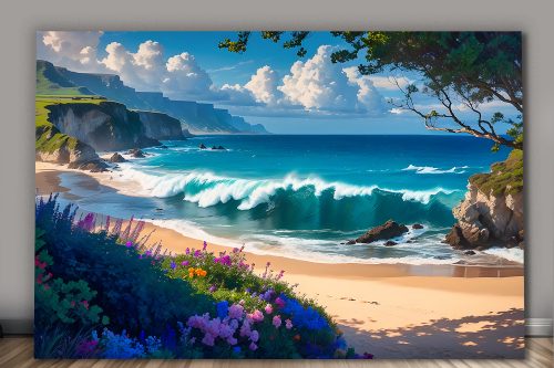 Standlanschaft – Bild auf Leinwand