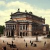 alte_Oper_Frankfurt-gemalt_k Frankfurt am Main - Alte Oper um 1910, wie Ölgemälde, Digital Art