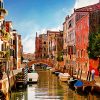 Venedig, auf Leinwand, wie Ölgemälde, Digital Art