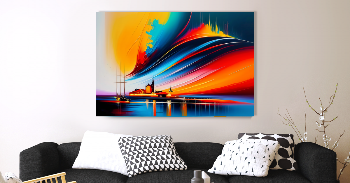 meer1-3 Meerlandschaft, Expressionismus Komposition, Graffiti, wie Gemälde