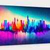 skyline2-1 City Skyline, Expressionismus, wie Gemälde