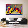 Stillleben - Expressionismus Komposition auf Leinwand, druckbare Kunst